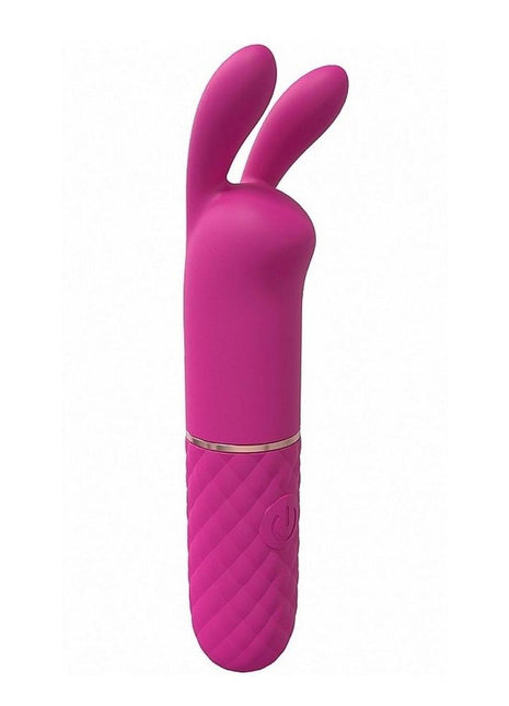 Loveline Dona Mini Rabbit Silicone Rechargeable Vibrator - Pink