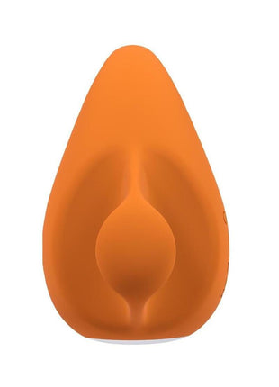 Loveline Ergodrop 10 Function Rechargeable Silicone Vibrator - Orange