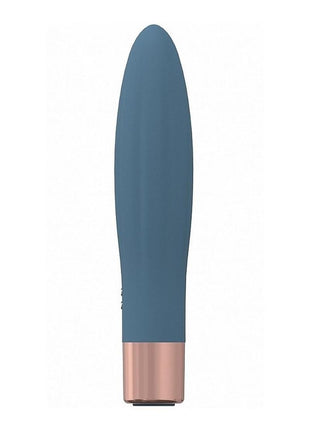 Loveline Fame Silicone Rechargeable 10 Speed Mini Vibrator - Blue