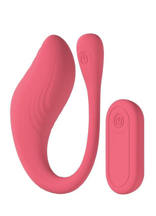 Loveline Velvet G-Spot 10 Function Silicone Rechargeable Vibrator with Remote Control