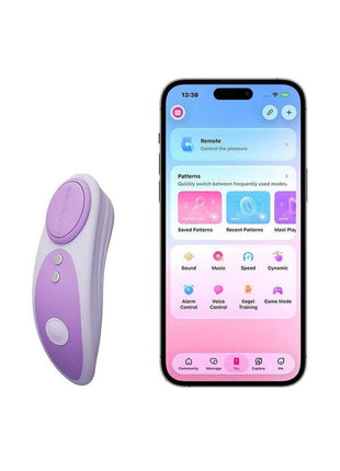 Lovense Ferri Reserve Special Edition Rechargeable Silicone App Control Panty Vibrator