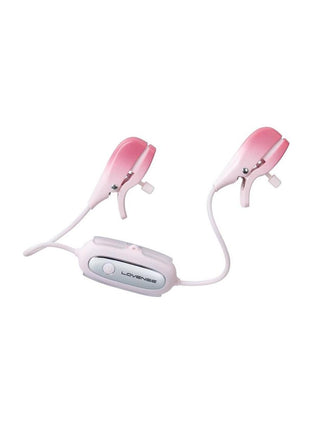 Lovense Gemini Rechargeable Silicone App-Control Nipple Clamps