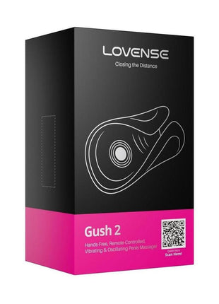 Lovense Gush 2 Handsfree Silicone Rechargeable Masturbator - Green