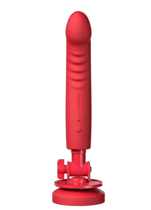 Lovense Mission 2 Silicone Rechargeable Vibrator - Red