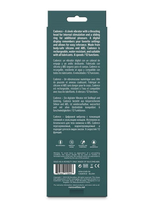 Lust-N-Dreams Cadence Rechargeable Silicone Vibrator