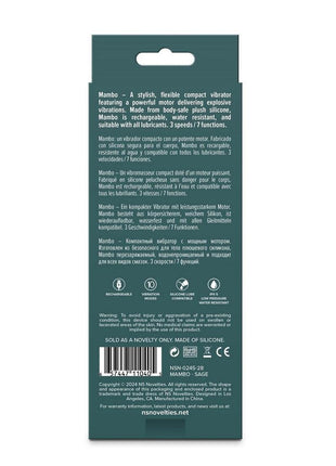 Lust-N-Dreams Mambo Rechargeable Silicone Mini Vibrator