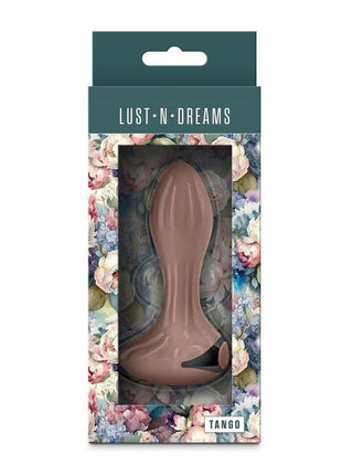 Lust-N-Dreams Tango Rechargeable Silicone Anal Plug - Brown