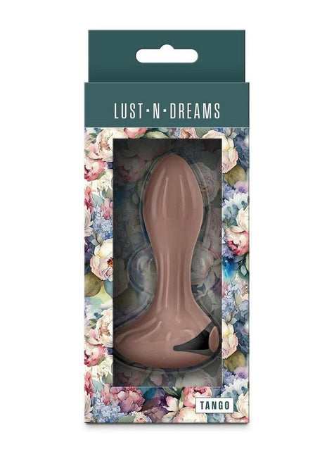 Lust-N-Dreams Tango Rechargeable Silicone Anal Plug - Brown