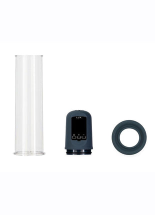 Lux Active Volume LCD Rechargeable Auto Penis Pump - Blue/Navy