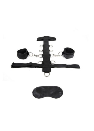 Lux Fetish Adjustable Neck and Wristraint