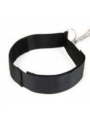 Lux Fetish Collar and Nipple Clamps with Adjustable Clamps