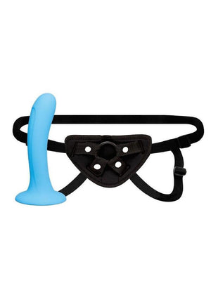 Lux Fetish My First Time Beginners Strap-On and Pegging - Black/Blue - Set