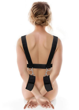 Lux Fetish Position Pal Harness with Removable Thigh Cuffs