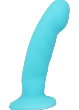 Luxe Cici Silicone Dildo - Blue - 6.5in
