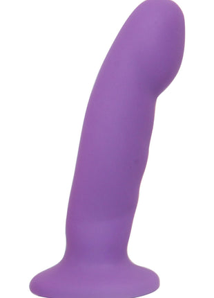 Luxe Cici Silicone Dildo - Purple - 6.5in
