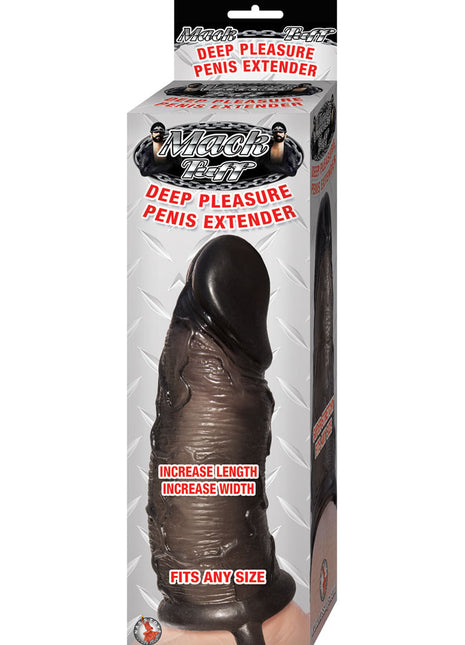 Mack Tuff Deep Pleasure Penis Extender - Black
