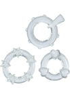 Clear / 3 Piece Set