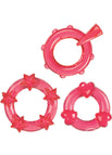 Red / 3 Piece Set