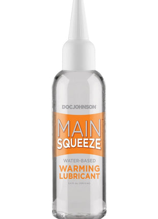Main Squeeze Warming Water Based Lubricant - 3.4oz