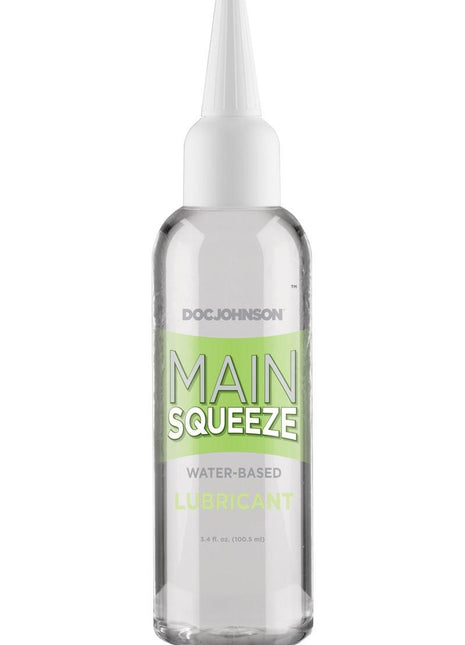 Main Squeeze Water Based Lubricant - 3.4oz
