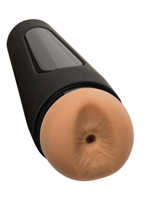Man Squeeze Bear Ultraskyn Masturbator - Butt - Flesh/Vanilla