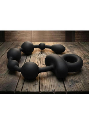 Master Series Balls Deep Vibrating Silicone Anal Beads