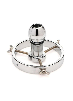 Master Series Forced Spread Stainless Steel Anal Expander - Metal