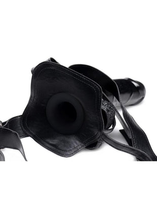Master Series Infiltrator II Hollow Strap-On + 9in Dildo
