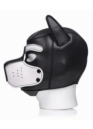 Master Series Neoprene Puppy Hood - Black/White