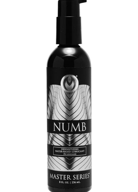 Master Series Numb Desensitizing Lubricant with Lidocaine - 8oz
