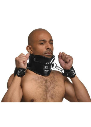 Master Series Rigid Locking Posture Collar with Chin Brace