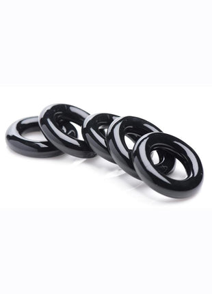 Master Series Ring Master Ball Stretching Kit - Black - 6 Piece Kit