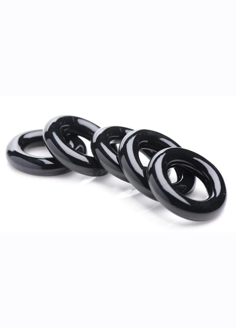 Master Series Ring Master Ball Stretching Kit - Black - 6 Piece Kit