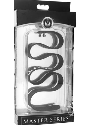 Master Series Silicone Collar Slut - Black