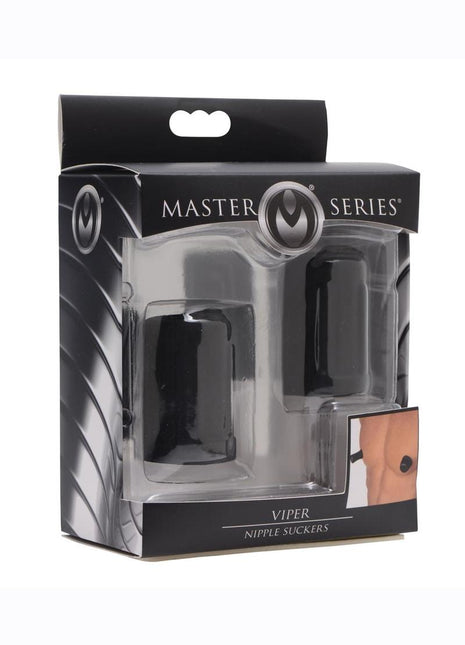 Master Series Viper Nipple Suckers - Black
