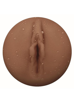 Masturmate Silicone Vagina Masturbator - Caramel