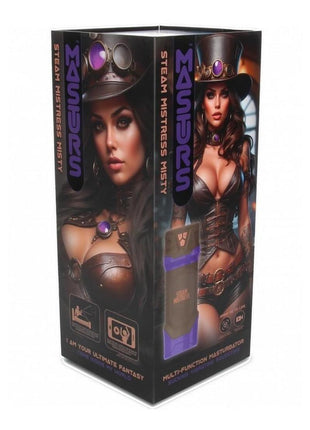 Masturs Misty Steam Mistress Rechargeable Multi Function Masturbator - Brown