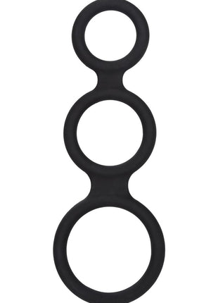 Maximizer Enhancer Silicone Cock Ring - Black