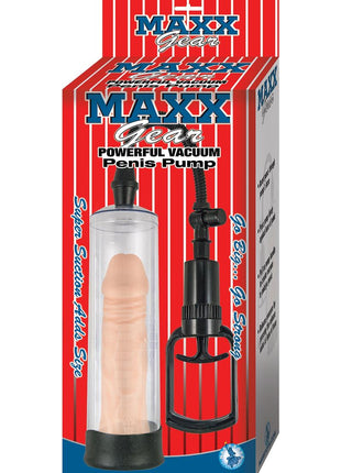 Maxx Gear Powerful Vacuum Penis Pump - Clear