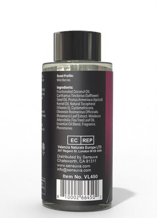 Me and You Pheromone Infused Luxury Massage Oil Berry Flirty - 2oz