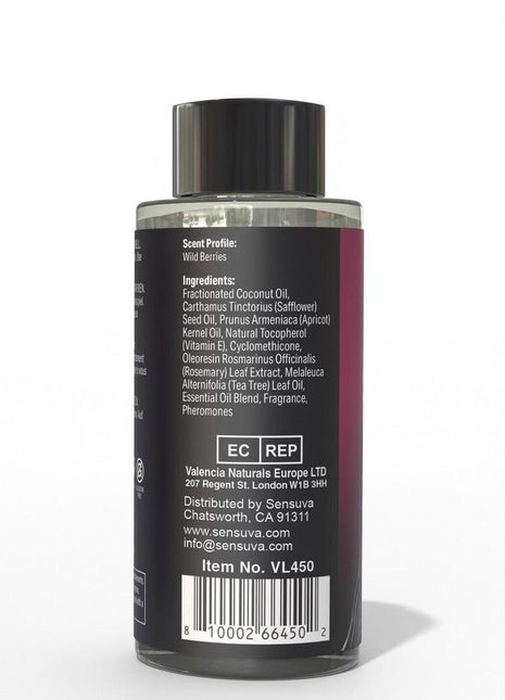 Me and You Pheromone Infused Luxury Massage Oil Berry Flirty - 2oz