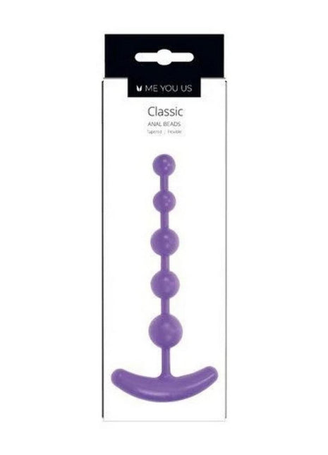 ME YOU US Classic Anal Beads - Purple