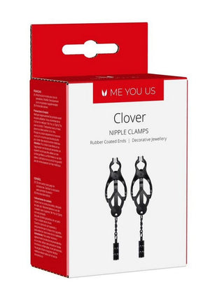 ME YOU US Clover Nipple Clamp - Black