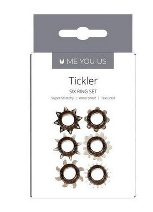 ME YOU US Tickler Ring Set Assorted Textured Cock Rings