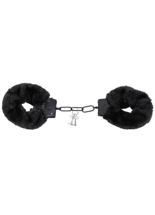 Merci Fluff Cuffs - Black