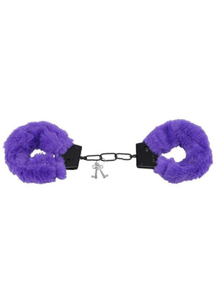 Merci Fluff Cuffs - Purple