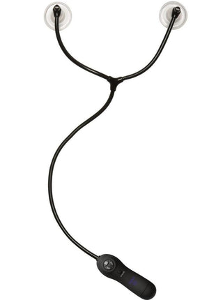 Merci Swell Auto Vibrating Nipple Sucker Cups - Black