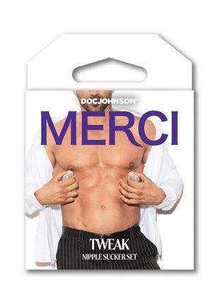 Merci Tweak Nipple Sucker - Clear - Set