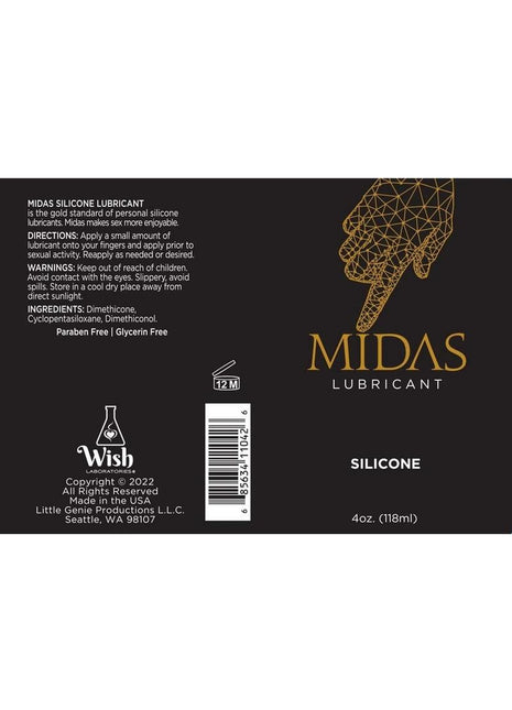 Midas Silicone Lubricant - 4oz