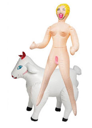 Miniature Series Lil' Peep and Her Sheep Mini Inflatable Dolls - Vanilla